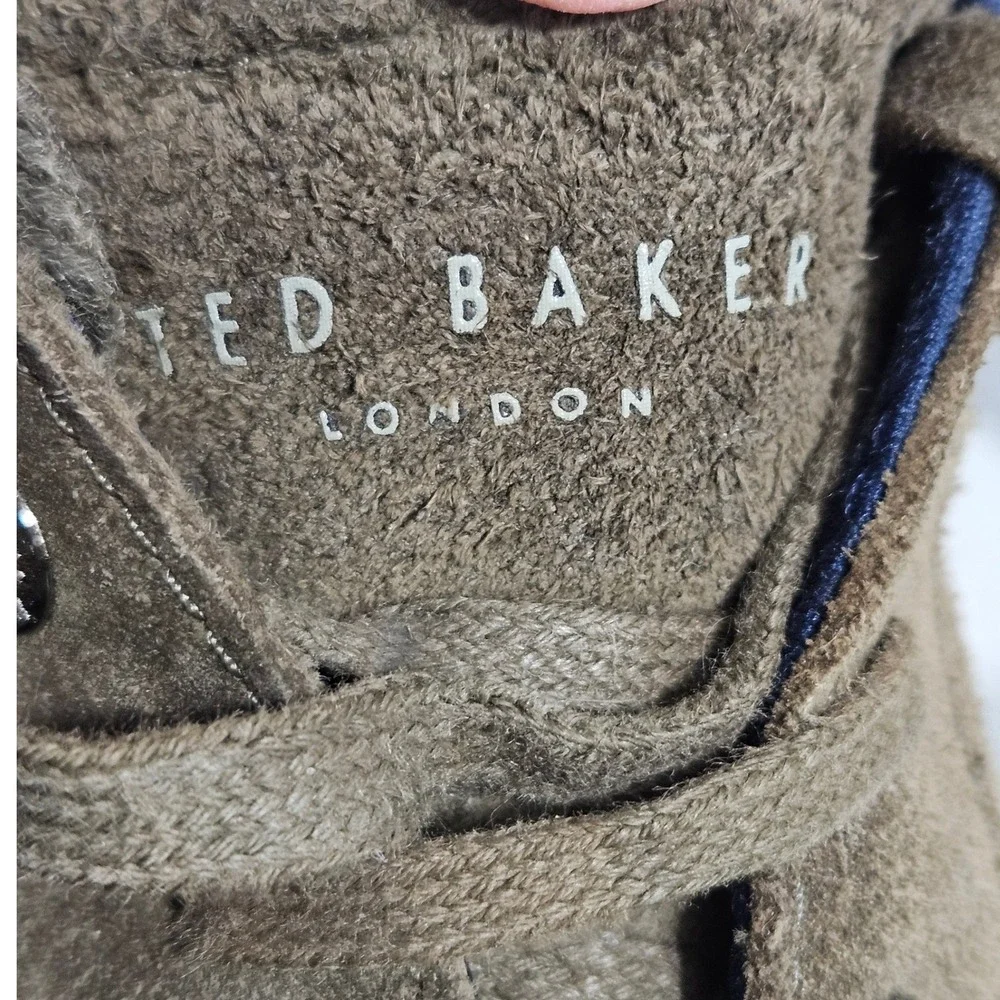Ted Baker London Eppand Mens Suede Low Top Sneakers 10.5